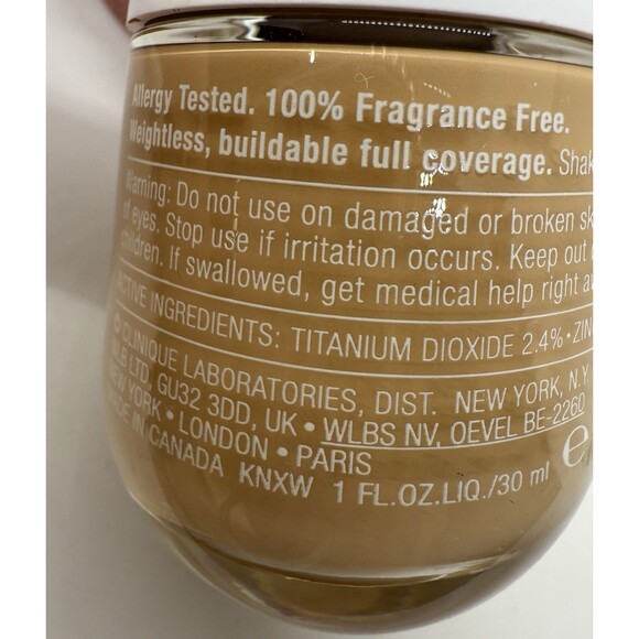 Clinique Even Better Clinical Serum Foundation Broad Spectrum WN 12 Meringue - Picture 8 of 9